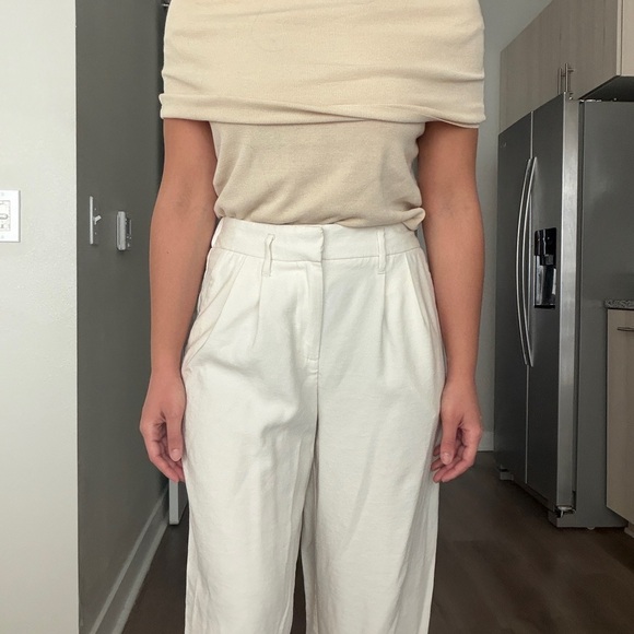 a new day Cream Women's Trousers NEW - Picture 2 of 3